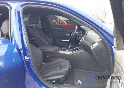 2021 BMW 330Xi из США, поврежденный, VIN 3MW5R7J02M8C00695